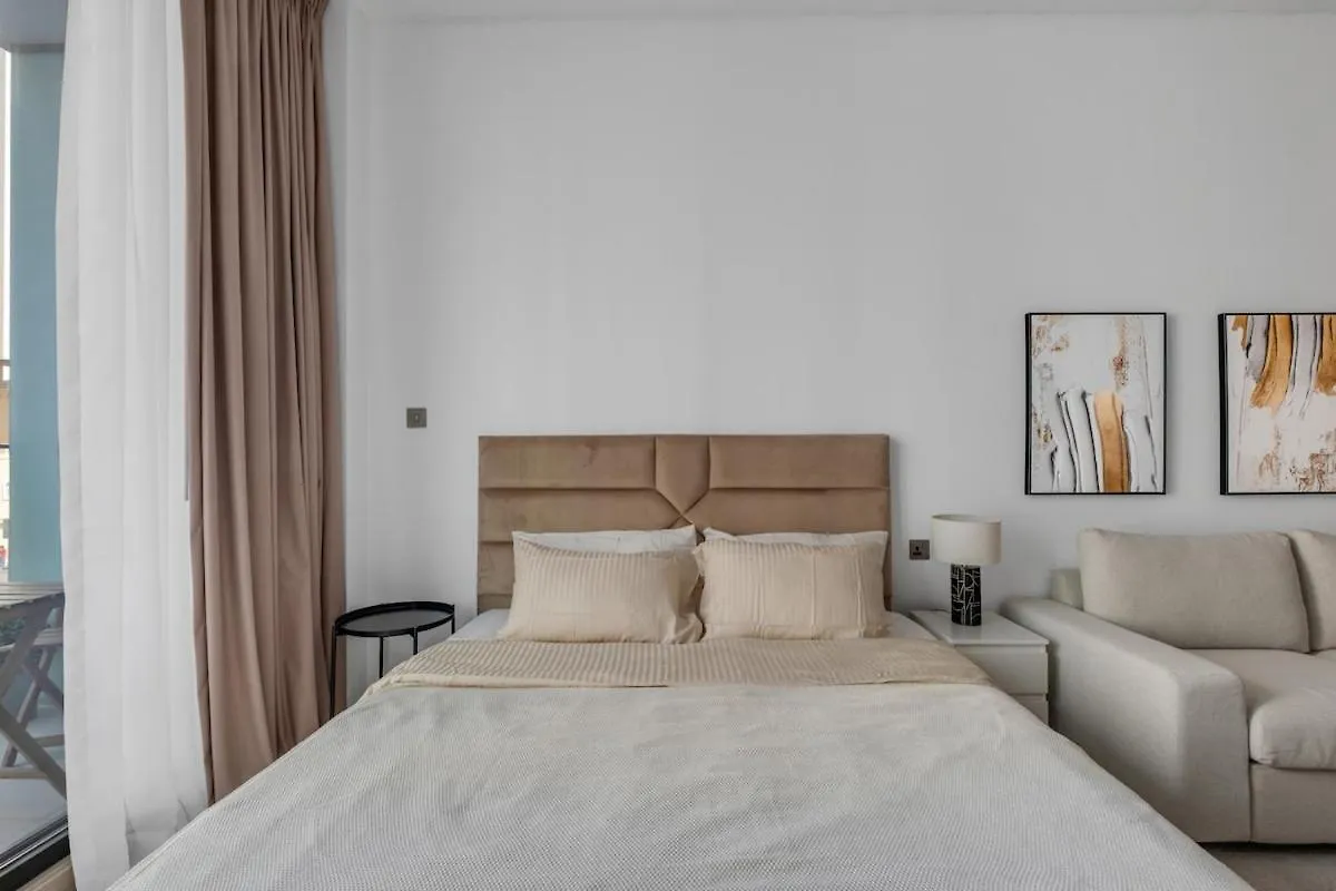 Apartmán Luxury New Studio Dubai Marina 10Min To The Beach