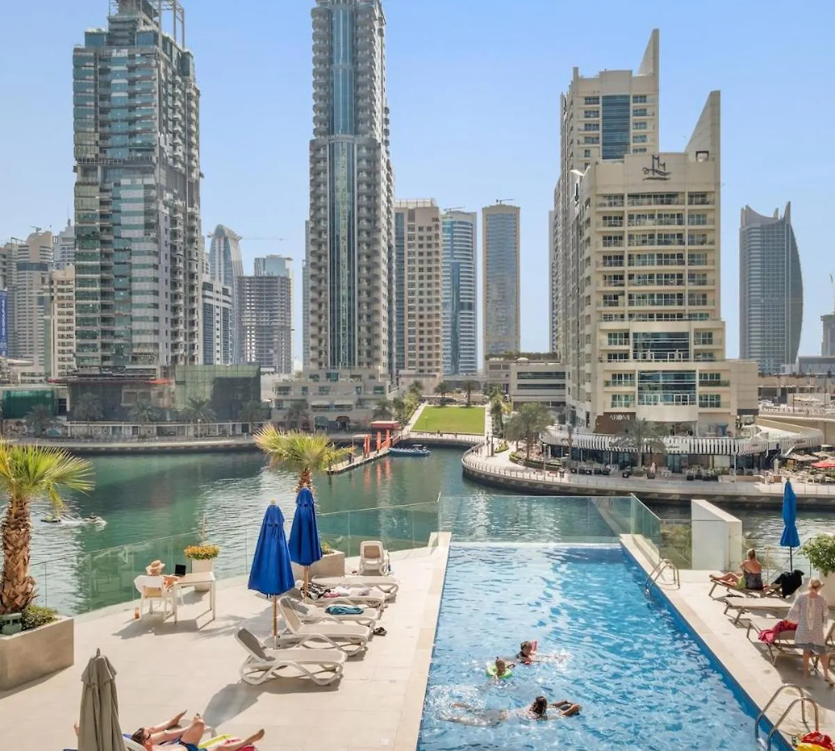 Luxury New Studio Dubai Marina 10Min To The Beach Apartmán