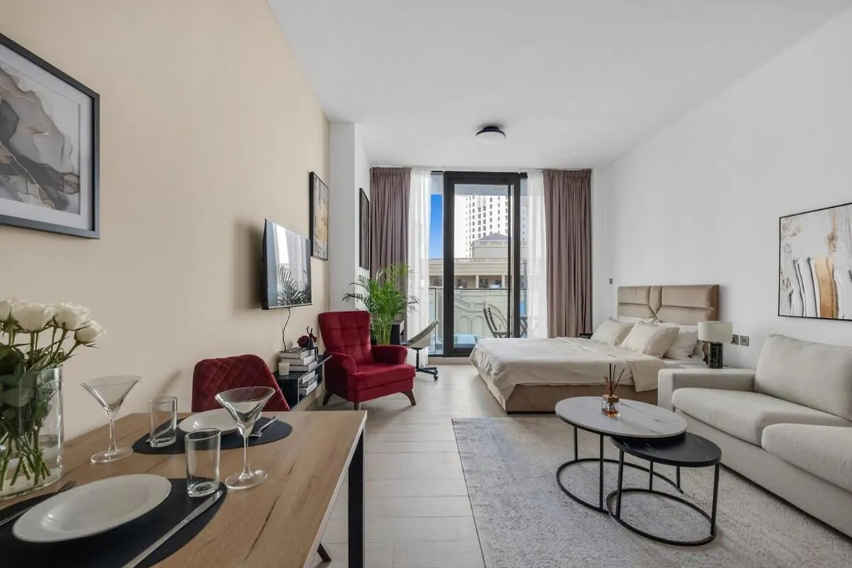 Luxury New Studio Dubai Marina 10Min To The Beach